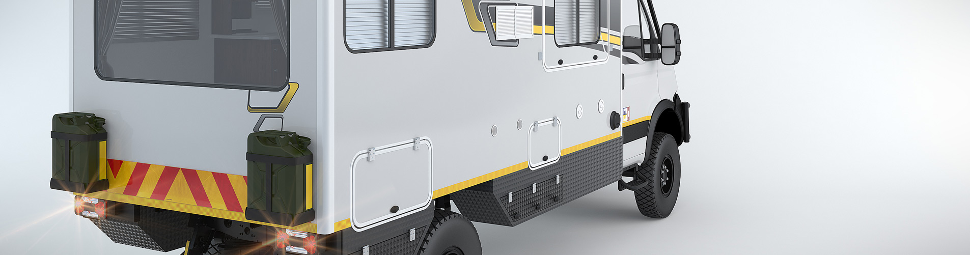 Exterior Vehicle 3D Rendering