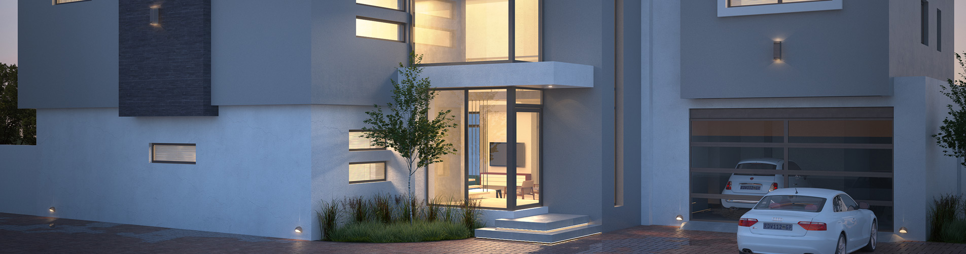 3D Architectural Rendering of Exterior